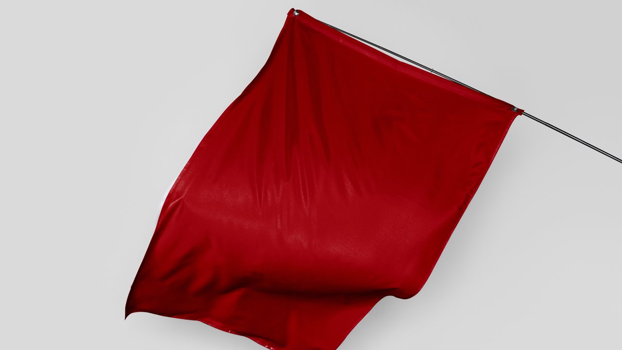 Ilustrasi red flag. (Photo Copyright by Freepik)