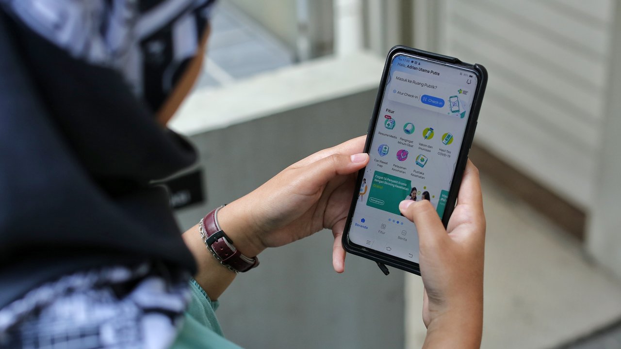 Aplikasi Satu Sehat Mobile.