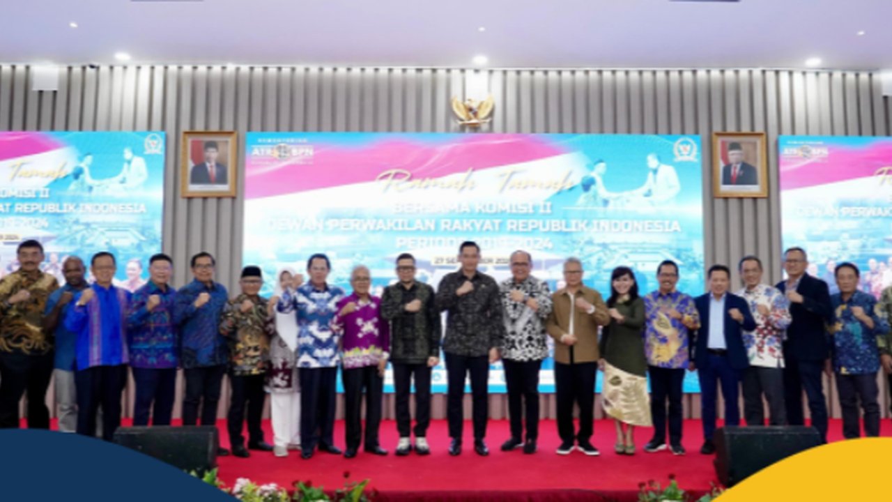 Ramah tamah Komisi II dengan Kementerian ATR/BPN