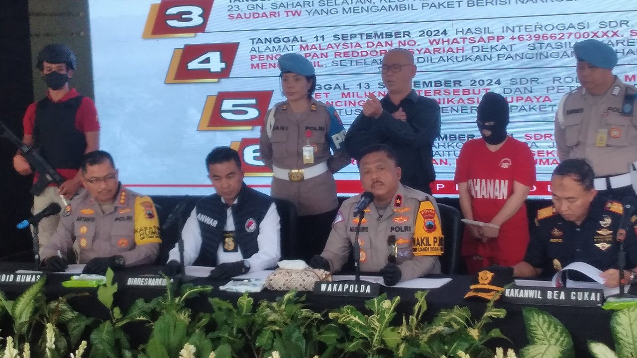 Pelaku jaringan penyelundupan sabu asal Malaysia
