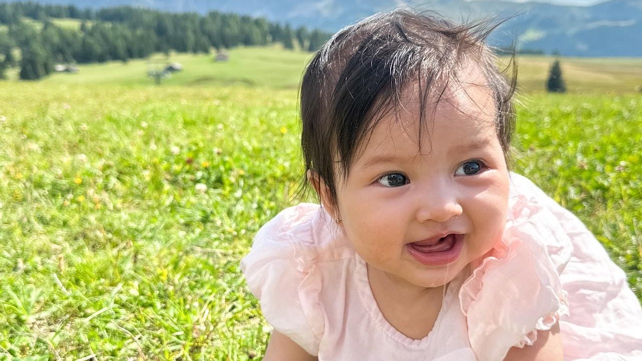 Potret Baby Launa di Italia