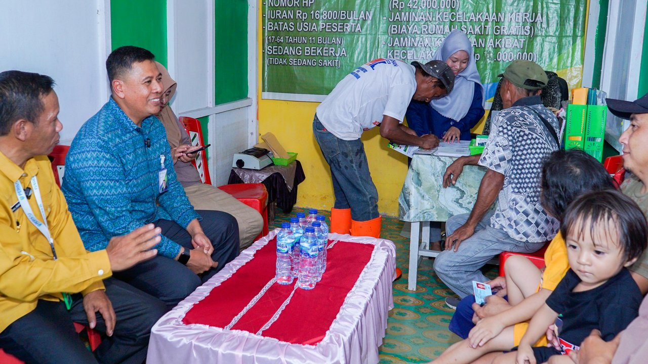 Dirut BPJS Ketenagakerjaan Anggoro Eko Cahyo Kunjungan Kerja ke Gorontalo