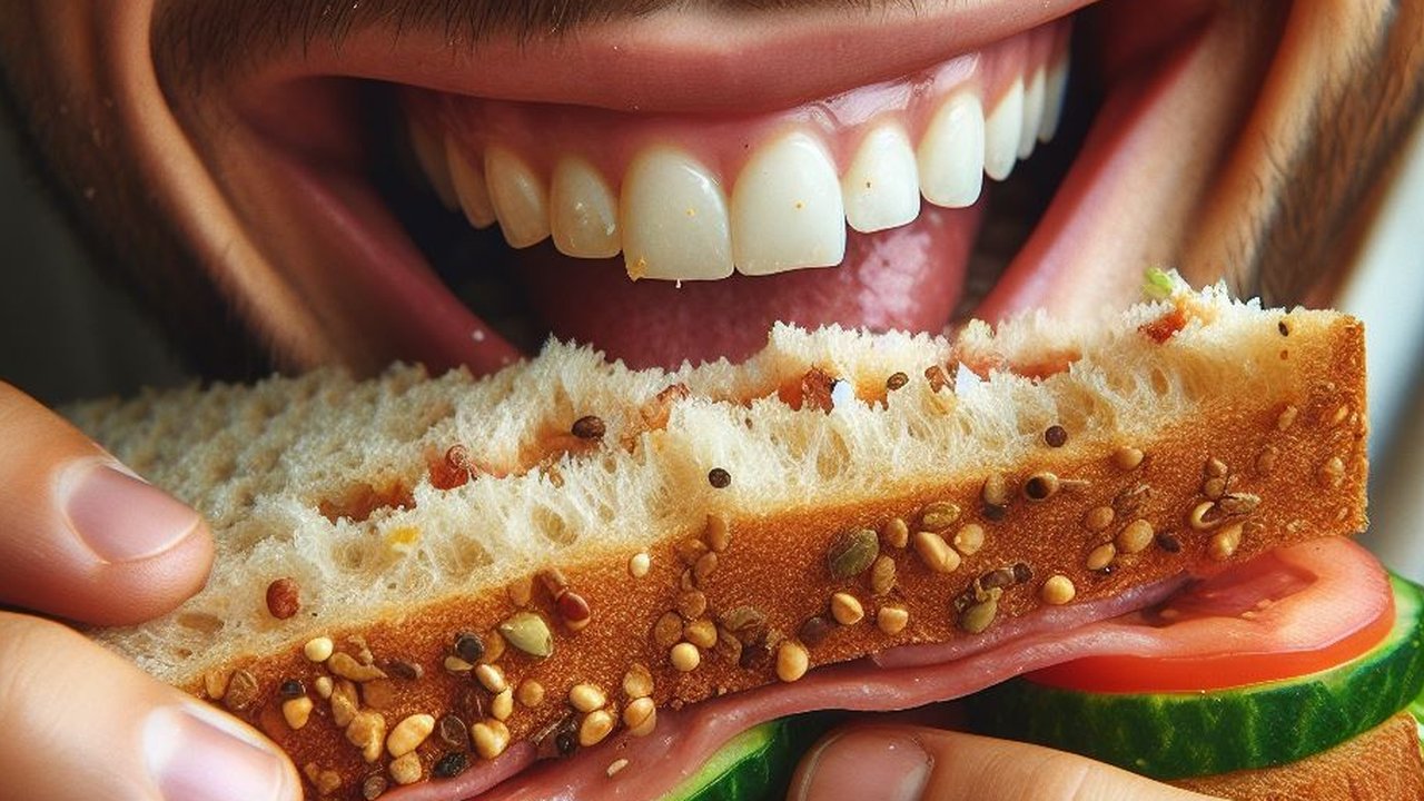 Ilustrasi Makan dan Mengunyah