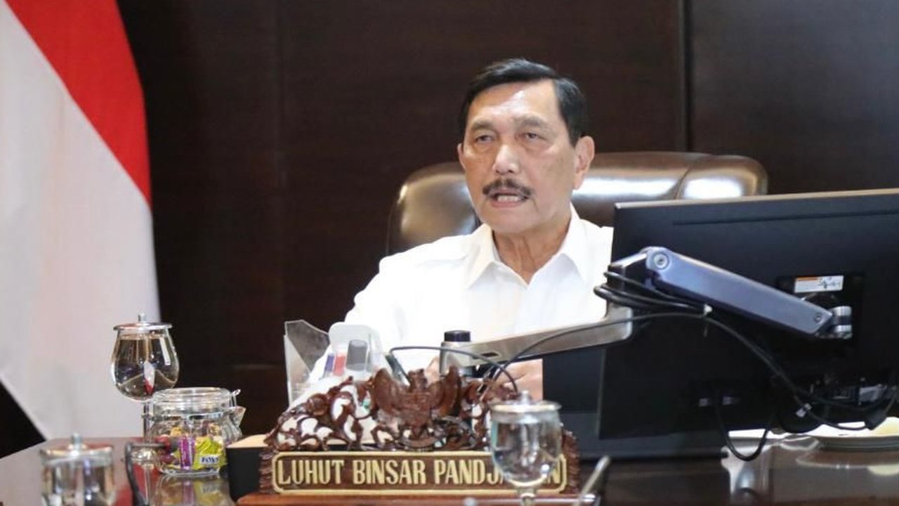 Menko Bidang Kemaritiman dan Investasi (Menko Marves) Luhut Binsar Pandjaitan. (Dok Kemenko Marves)