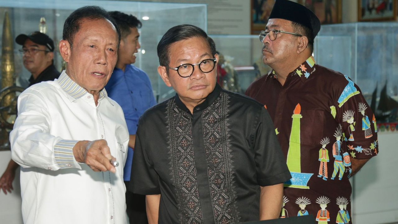 Pramono-Rano Bertemu Sutiyoso di Museum Bang Yos