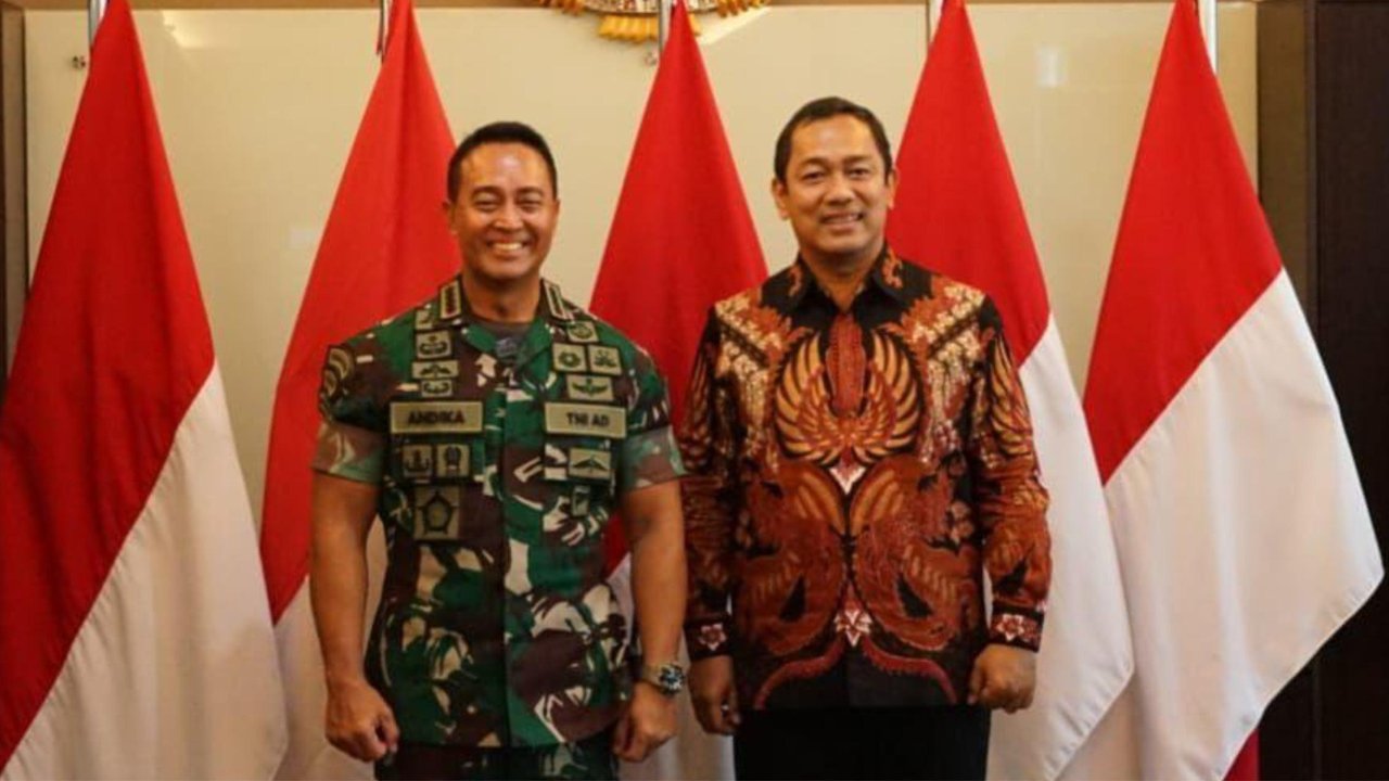 Andika Perkasa dan Hendrar Prihadi alias Hendi
