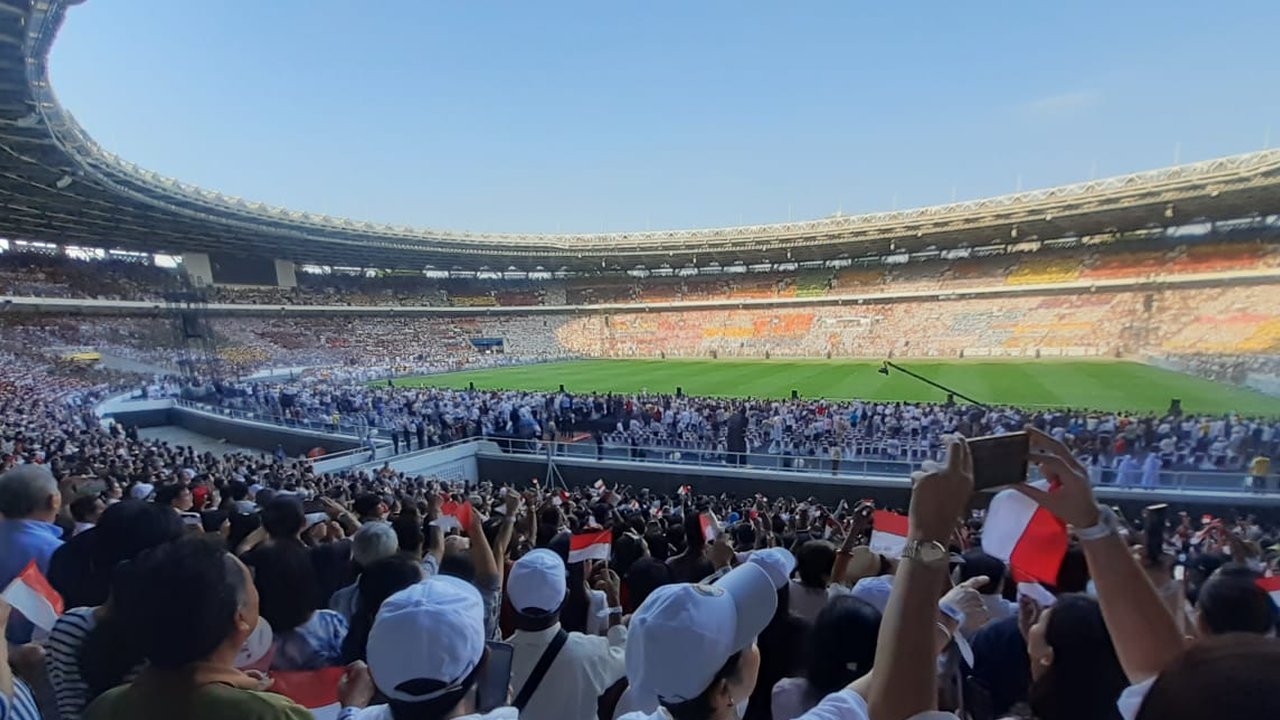 misa suci paus fransiskus di gbk