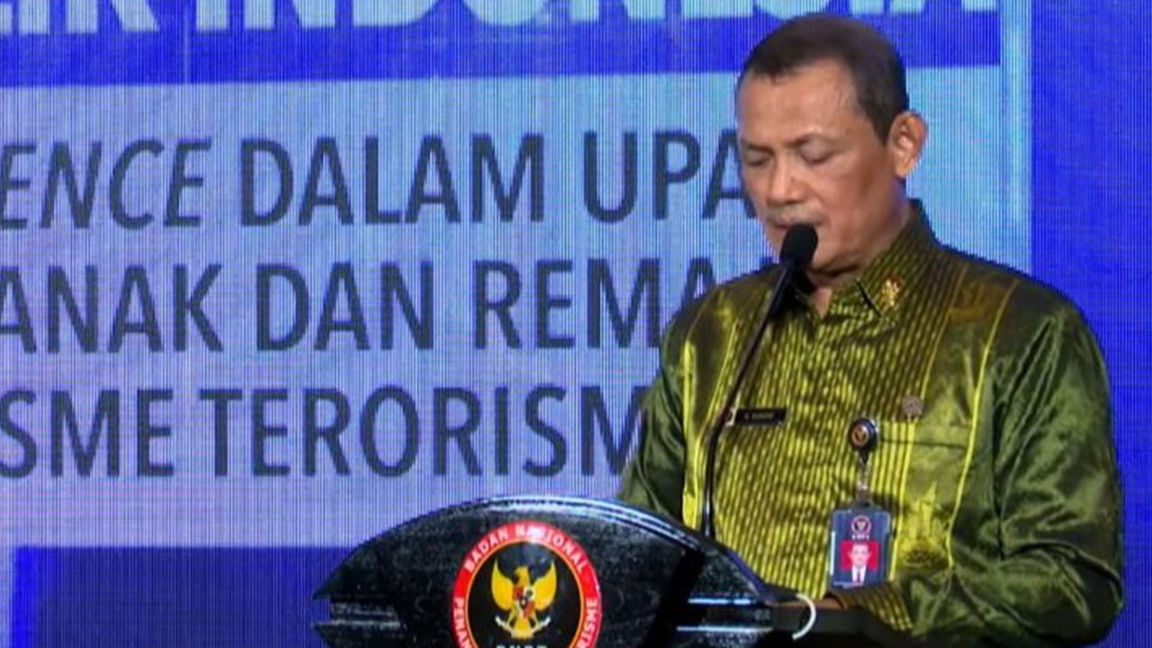 Sekretaris Utama Badan Nasional Penanggulangan Terorisme (BNPT) Bangbang Surono