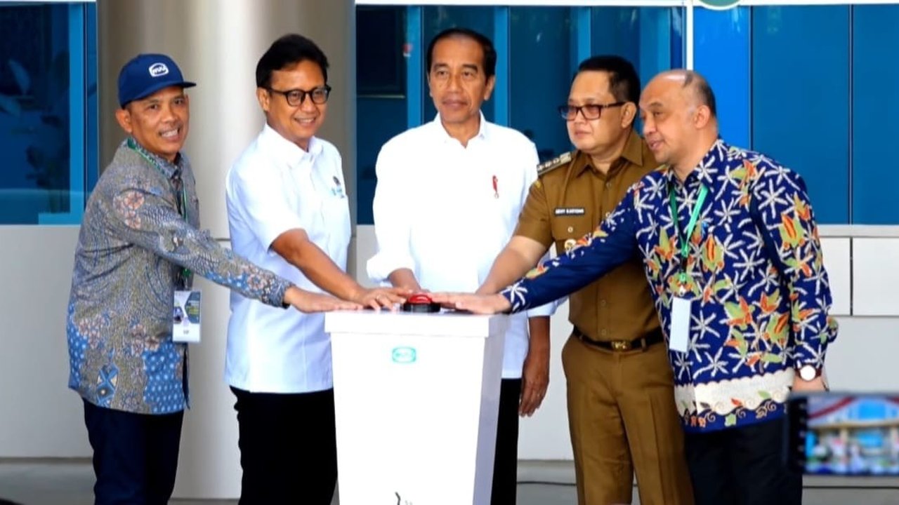 Jokowi Resmikan RS Kemenkes di Surabaya