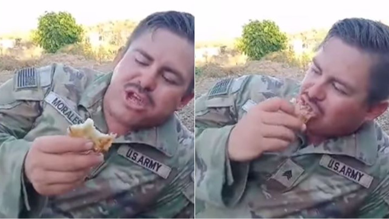 Momen Tak Biasa Tentara Amerika Doyan Banget Makan Bakwan Pakai Cabai, Anggota TNI Sampai Terkesima