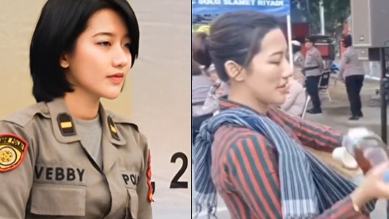 Malah Makin Cantik Tak Ada Obat, Momen Polwan Buser saat Menyamar Jadi Tukang Jamu Jadi Sorotan