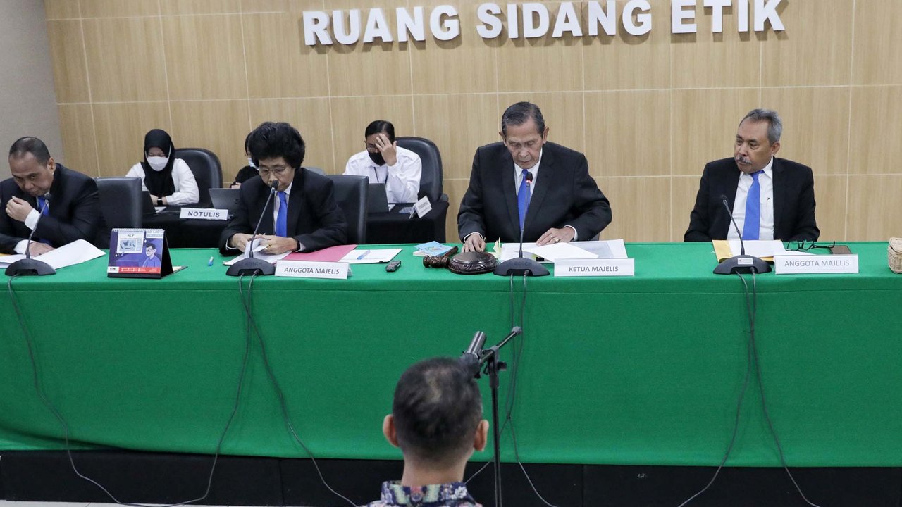 Wakil Ketua KPK Nurul Ghufron dinilai melanggar Pasal 4 Ayat (2) huruf b Peraturan Dewan Pengawas (Perdewas) KPK Nomor 3 Tahun 2021. (Liputan6.com/Angga Yuniar)