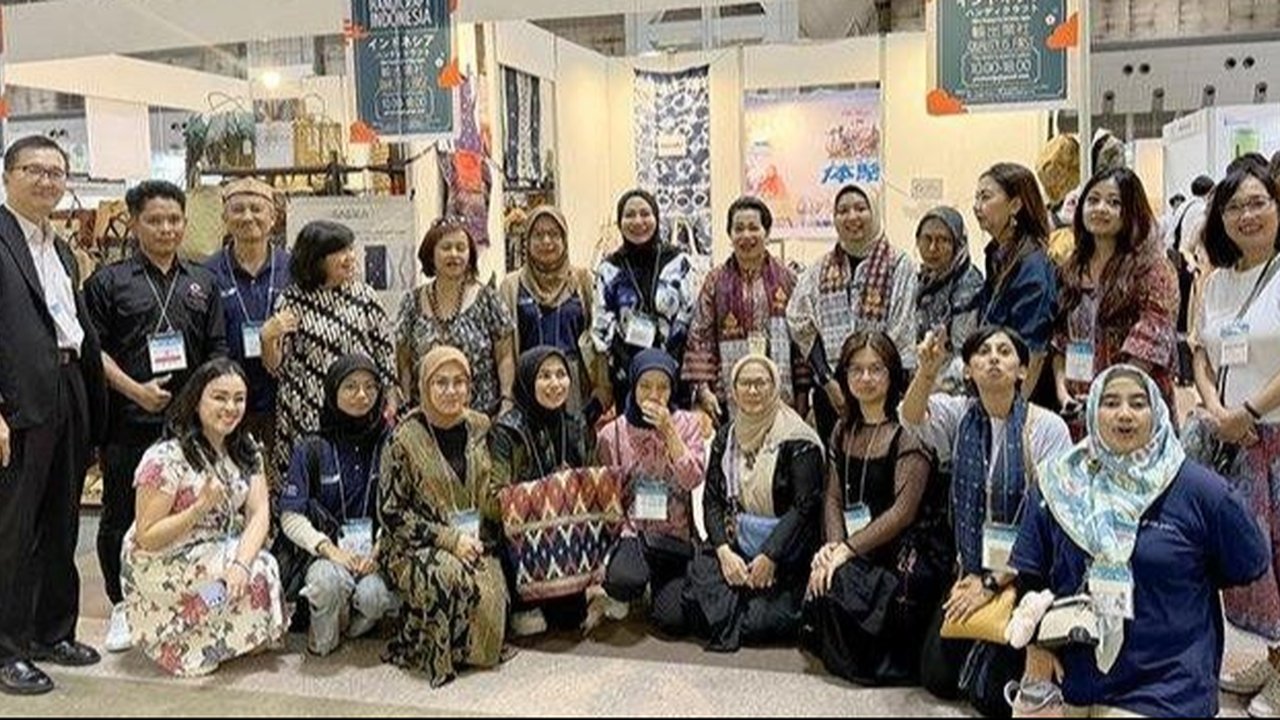 Produk Handicraft Nasabah PNM di Tokyo Diserbu Pengunjung