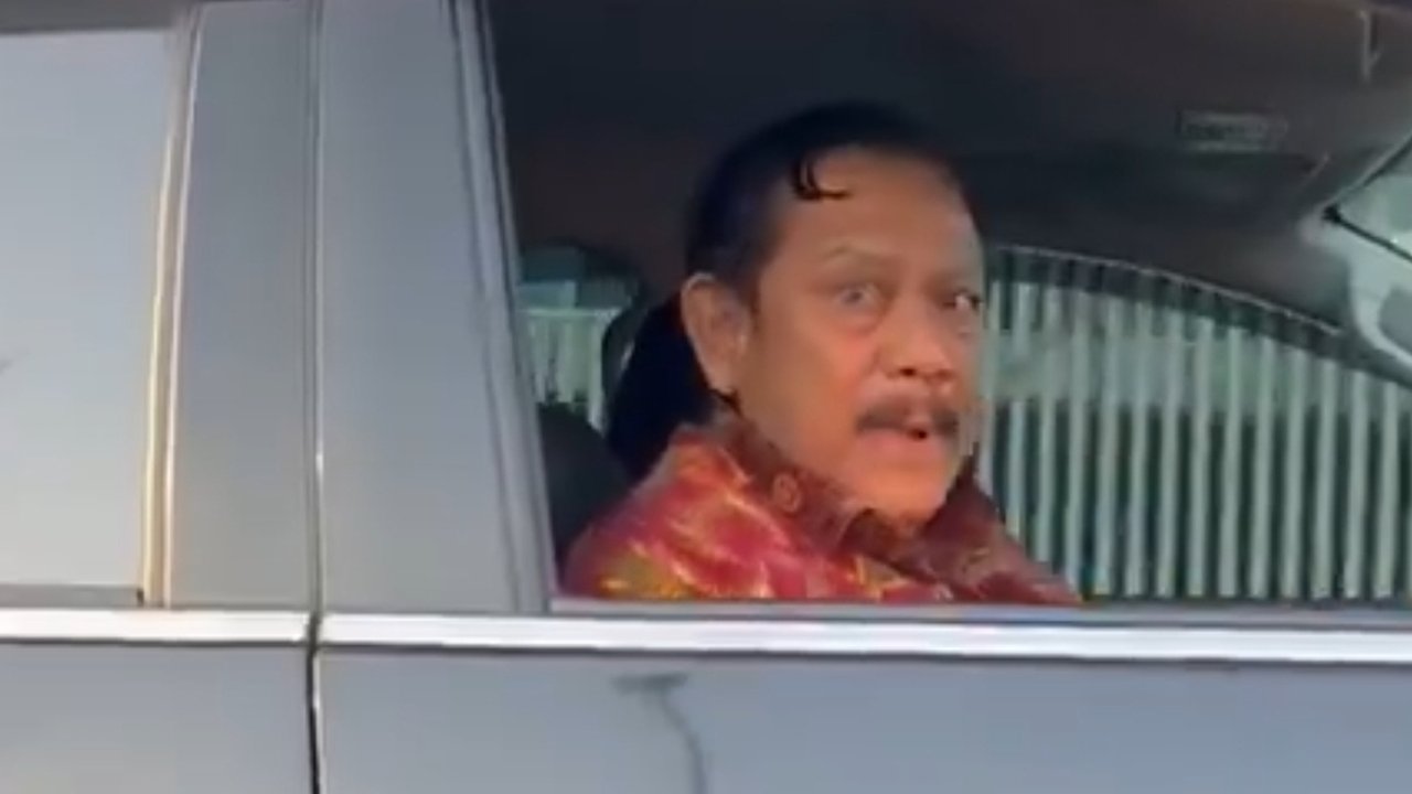 Pengemudi Pajero diduga Stafsus BIN