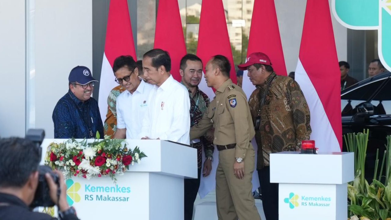 Peresmian Rumah Sakit Makassar