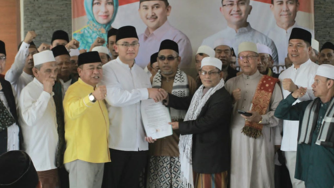 ulama dan tokoh agama banten dukung Andika serta Airin di pilkada