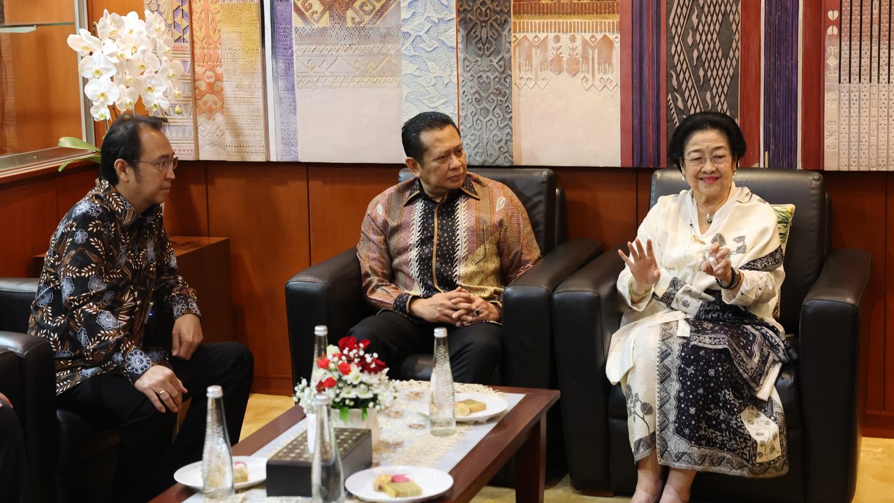 Bamsoet bertemu Megawati