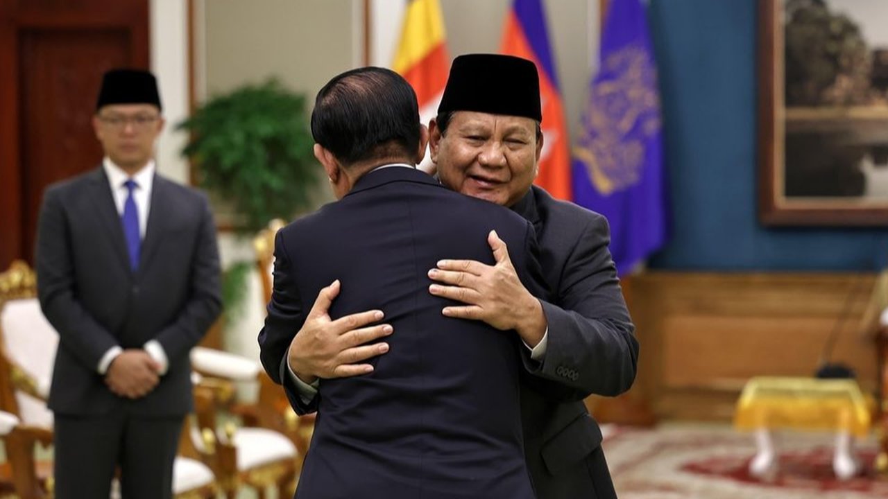 Prabowo dan PM Kamboja