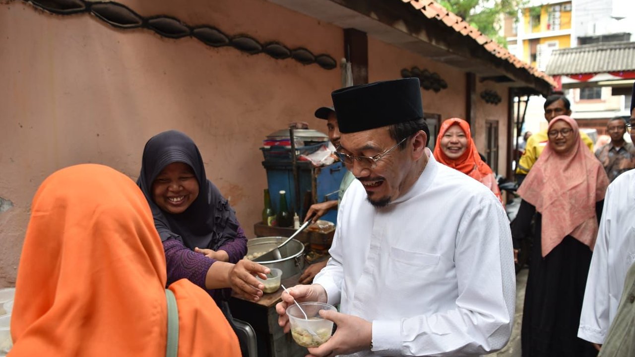 Suswono Temui Ibu-ibu di Jakarta Barat