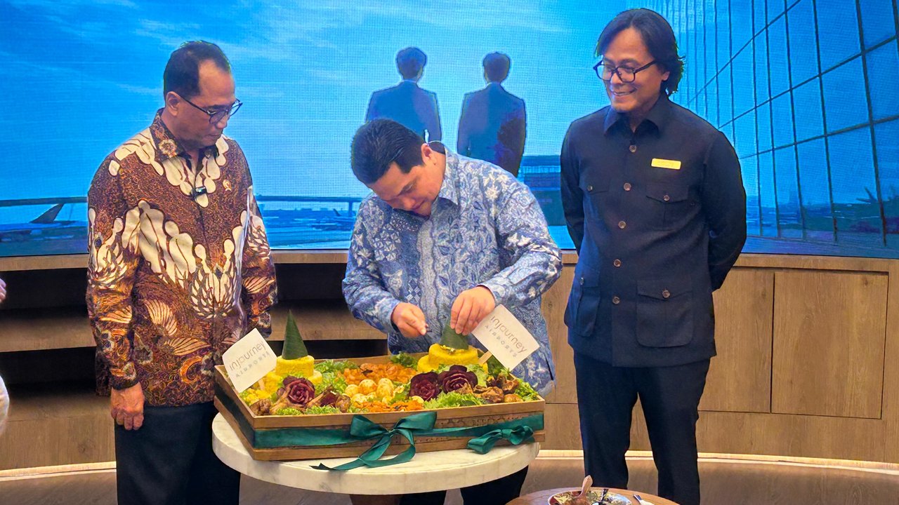 Erick Thohir Sulap Pengelola Bandara AP I dan AP II Jadi PT Angkasa Pura Indonesia