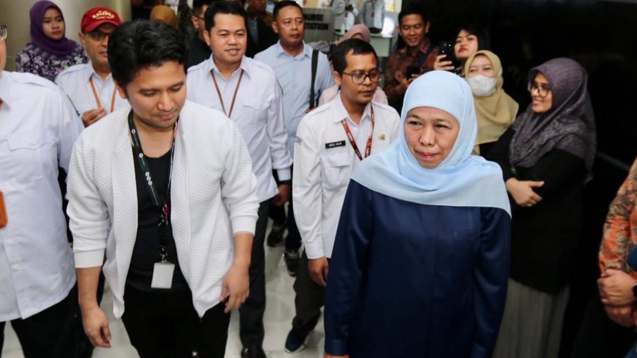 Khofifah-Emil Jalani Serangkaian Tes Kesehatan di RSUD dr Soetomo