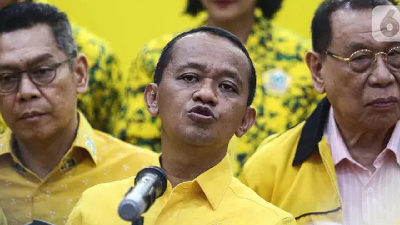 Ketua Umum Partai Golkar Bahlil Lahadalia memastikan bahwa pemilihan para pengurus ini atas dasar pertimbangan berbagai aspek. (Liputan6.com/Angga Yuniar)