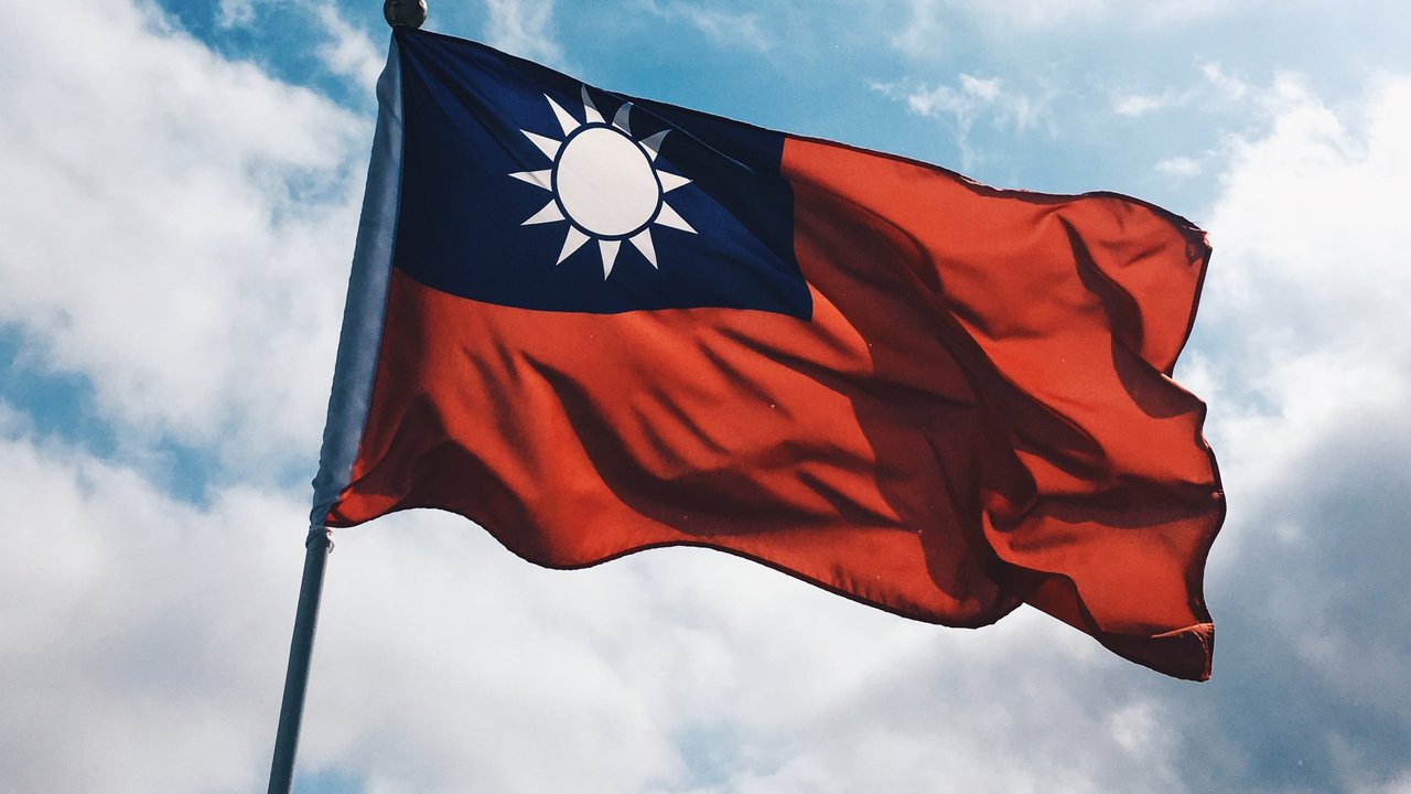 Ilustrasi bendera Taiwan (unsplash)