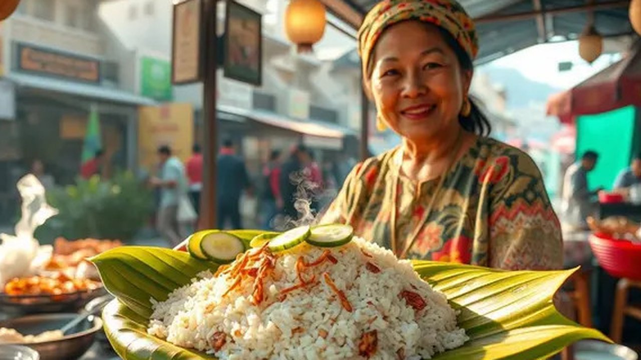cara bikin nasi uduk Ilustrasi dibuat AI