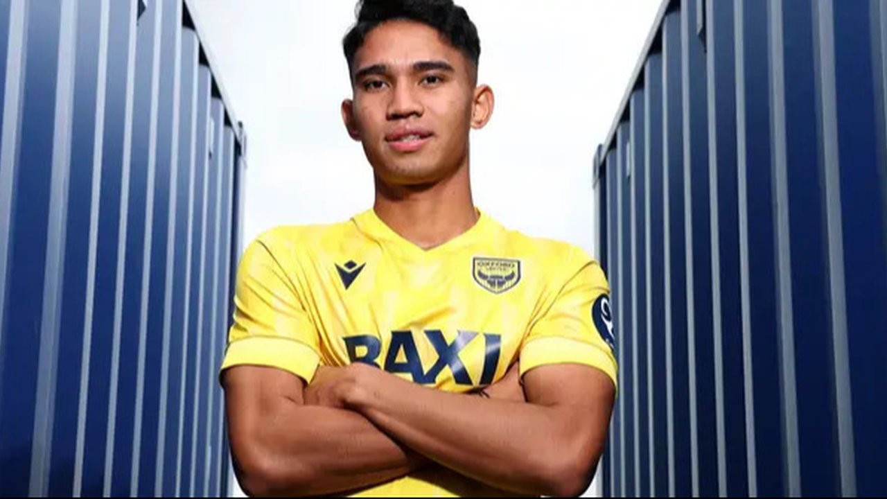 Marselino Ferdinan gabung Oxford United. (Bola.com/Dok.Oxford United).