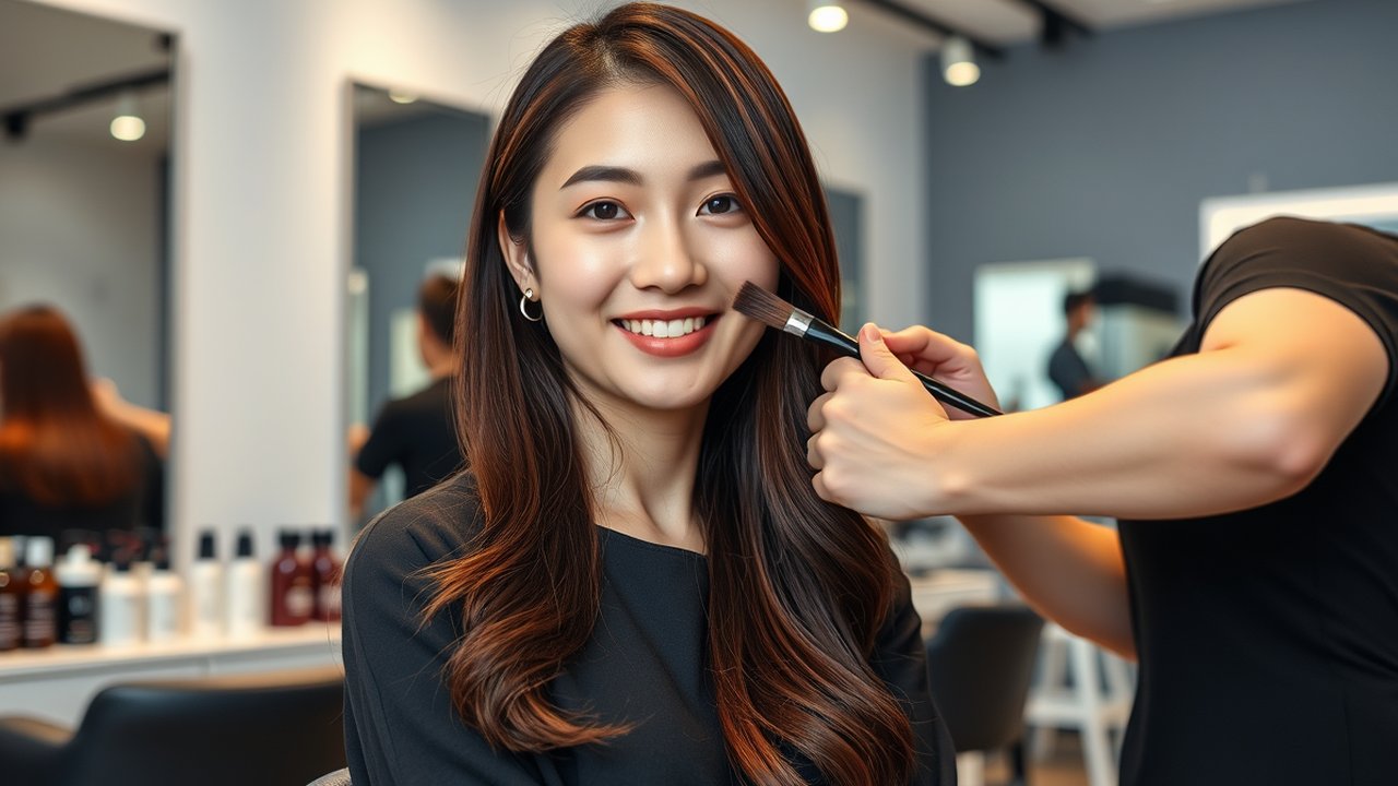 Cara Mewarnai Rambut