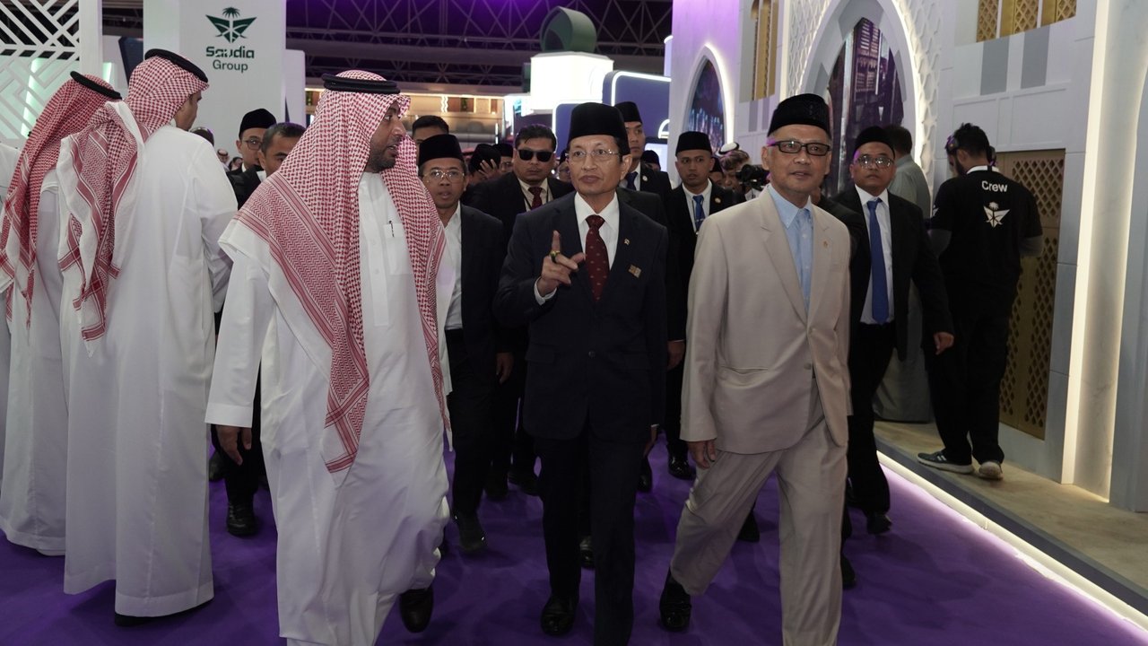 Nasaruddin Umar bertemu dengan Menteri Haji (Menhaj) Arab Saudi