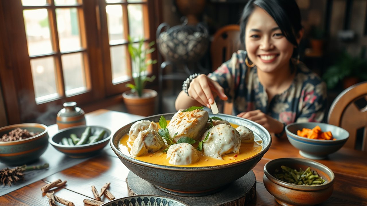 Cara Buat Opor Ayam