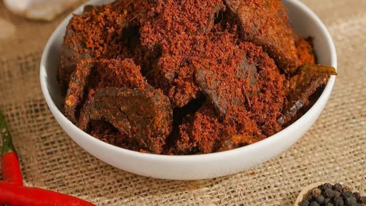 Masakan Rendang Kering (Credit: Instagram/Rendang Uninam @rendanguninam)