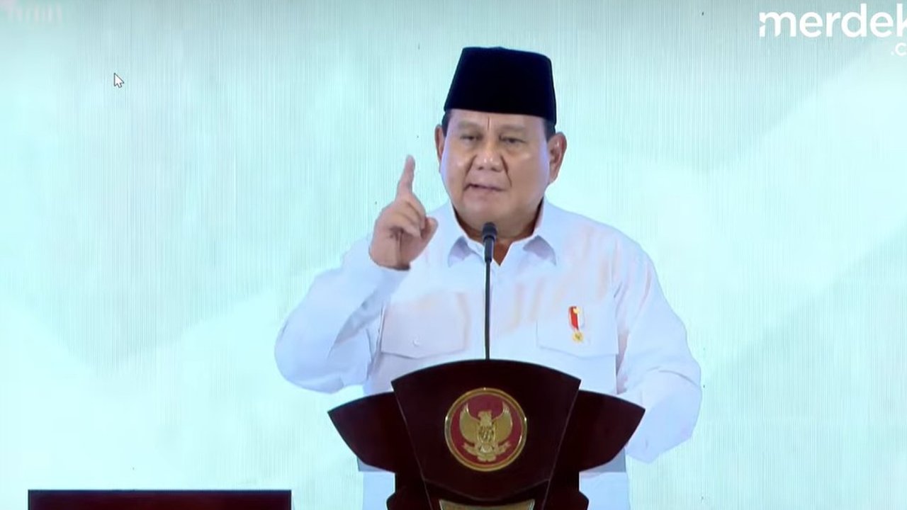 Presiden Prabowo  Pidato di Kadin