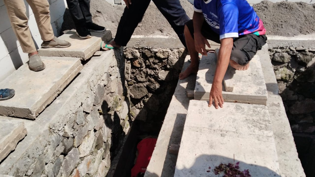 makam mbah celeng dipindah