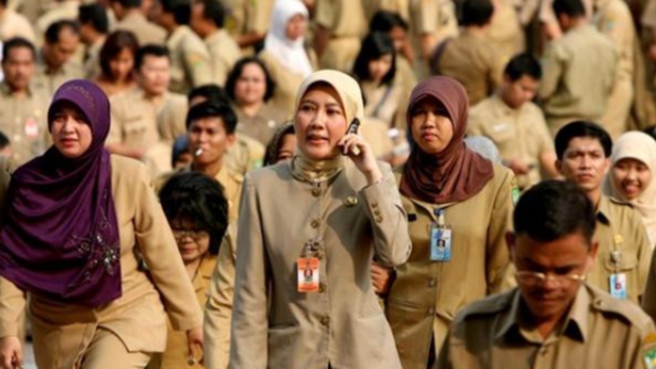 Ilustrasi Aparatur Sipil Negara atau PNS