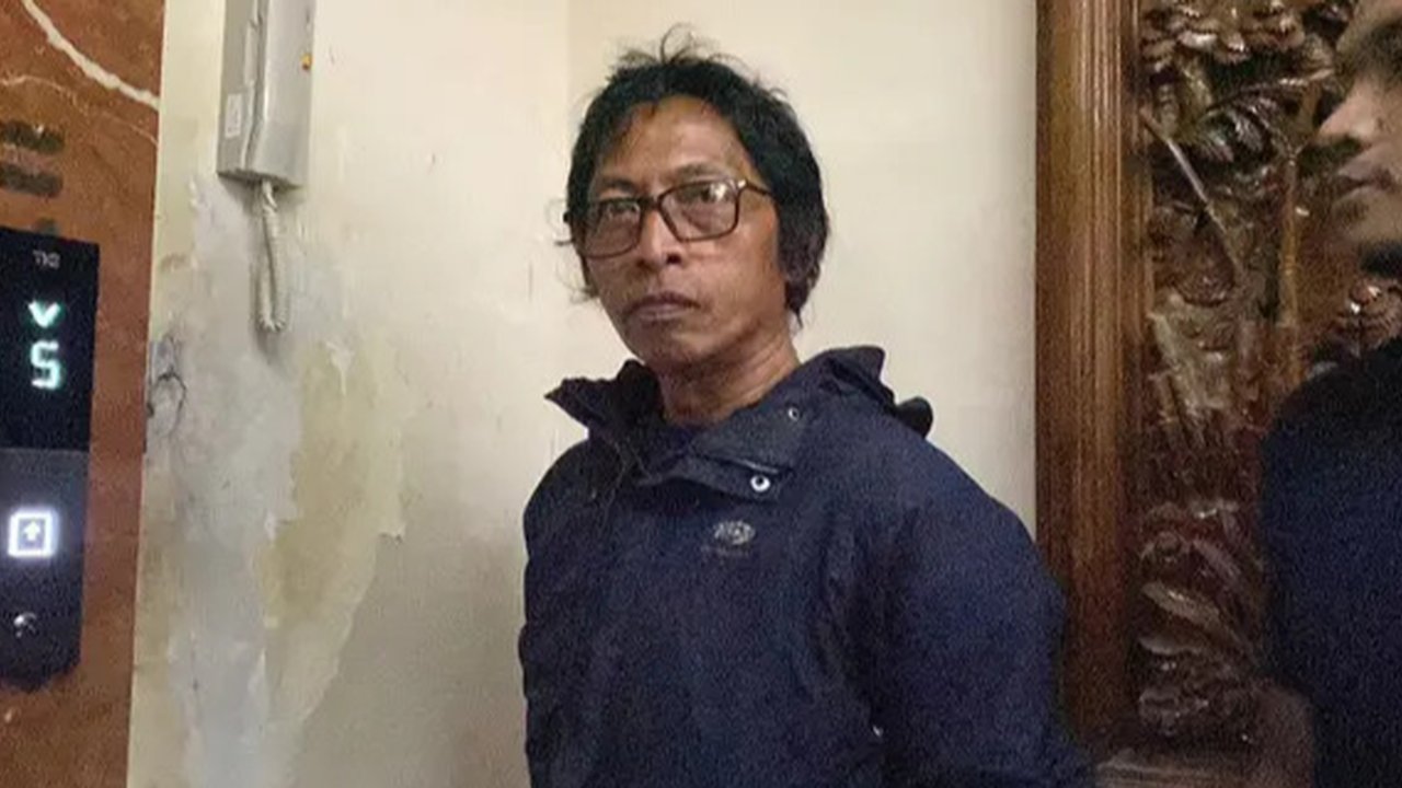 Tersangka pembunuh Sandy Permana, Nanang Gimbal (Liputan6.com/ M. Altaf Jauhar)