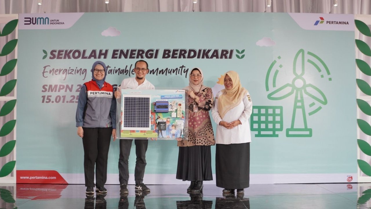 Edukasi energi bersih oleh Pertamina