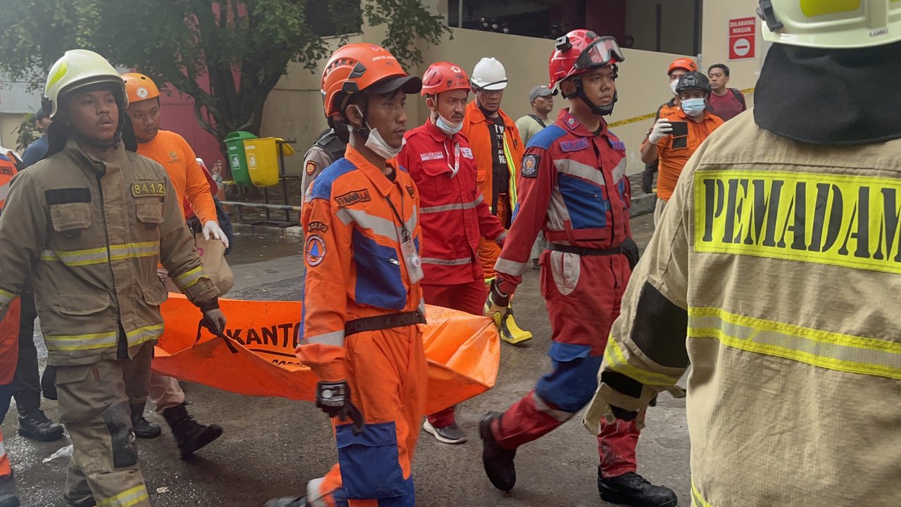 korban ke delapan kebakaran glodok plaza
