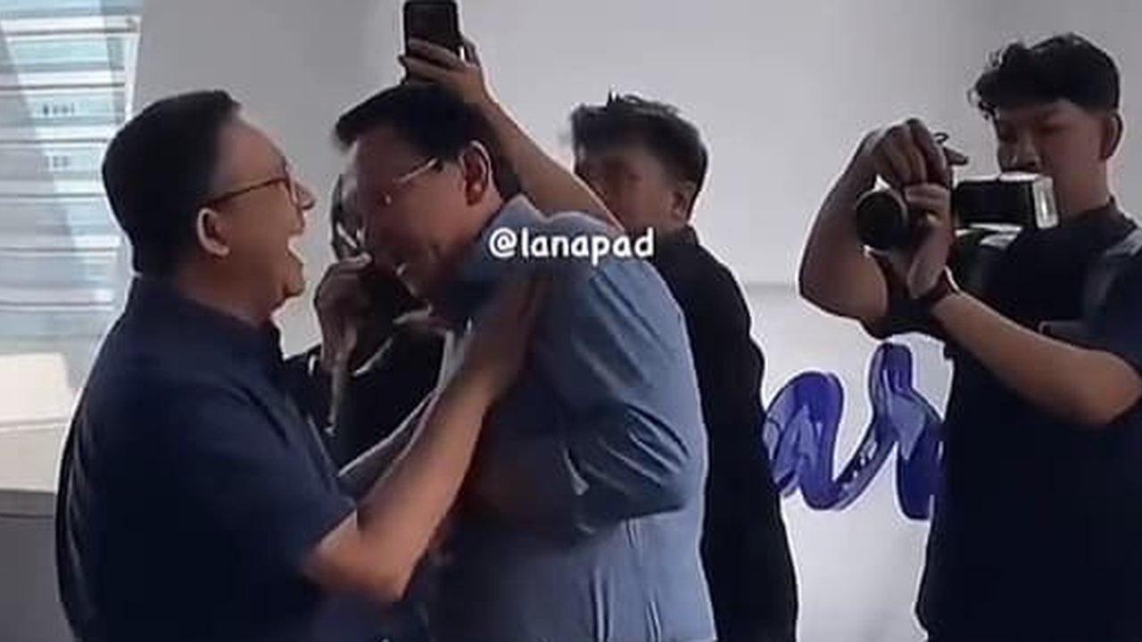 Ahok dan Anies Kembali Bertemu, Terlihat Saling Berbisik dan Makin Akrab, Ada Apa?