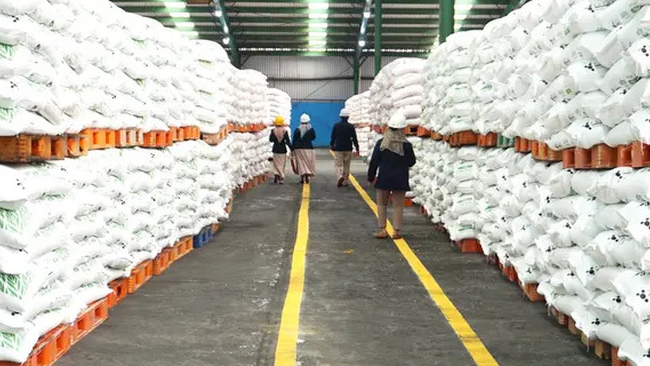 Ilustrasi petani bekerja di sawah. (Dok. Kementan)