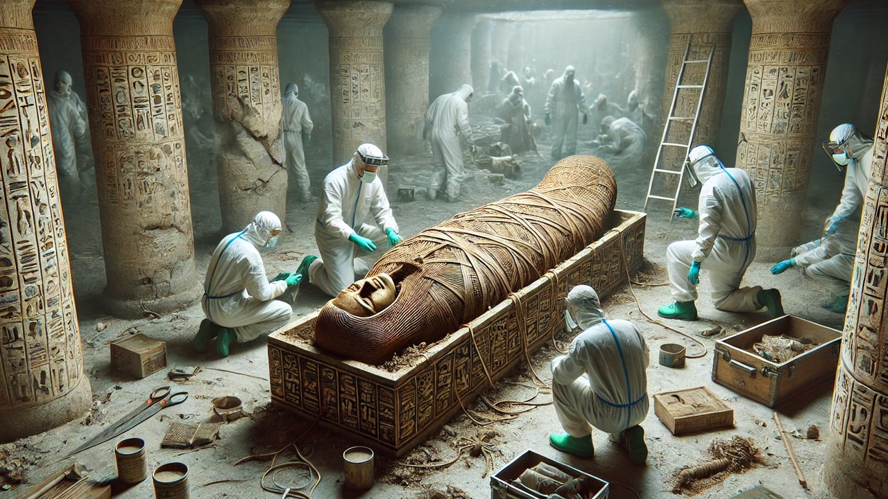 Mumi Mesir Berusia 3.000 Tahun Ditemukan Tewas karena Wabah Mengerikan
