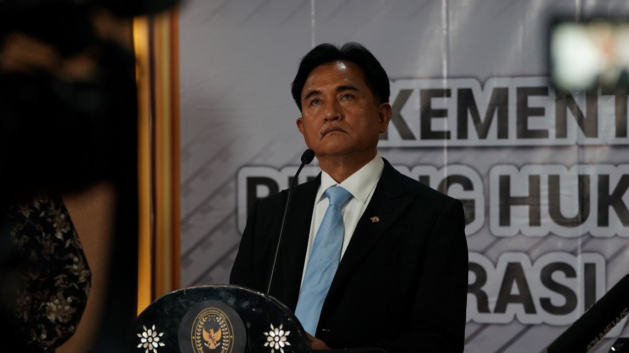 Menteri Koordinator Bidang Hukum, HAM, Imigrasi, dan Pemasyarakatan Yusril Ihza Mahendra dan Mendagri Australia bertemu bahas pemulangan narapidana Bali Nine, pada Selasa (3/12/2024).