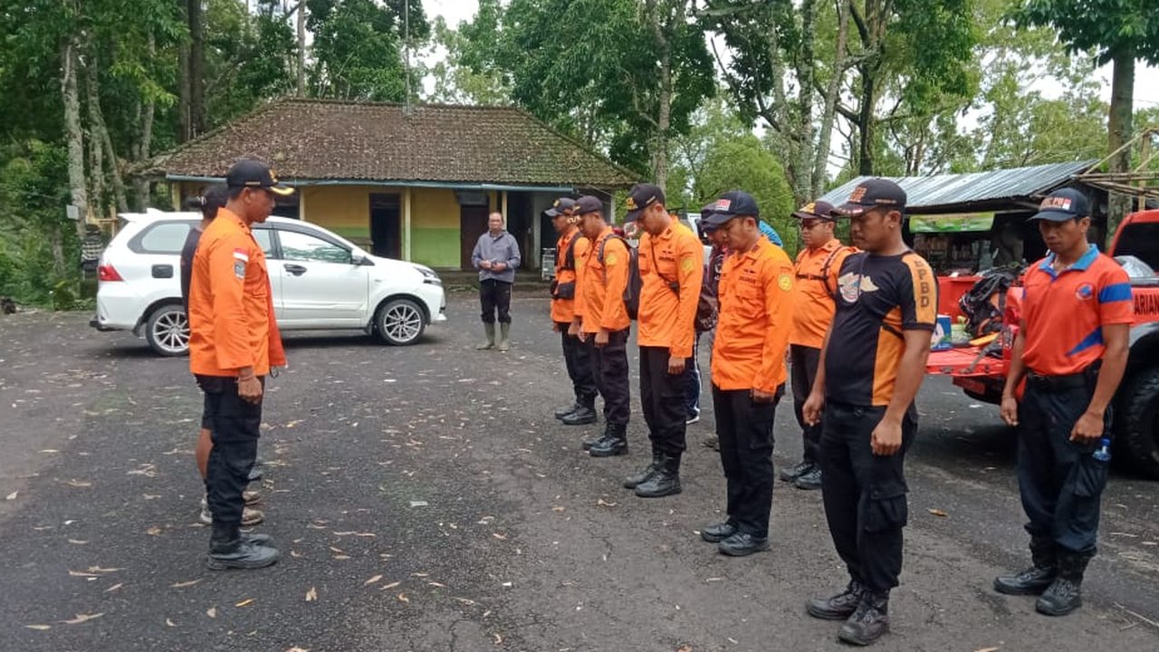 Pencarian pendaki hilang di Gunung Agung Bali