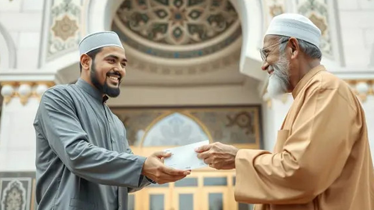 perbedaan zakat fitrah dan zakat mal Ilustrasi dibuat AI