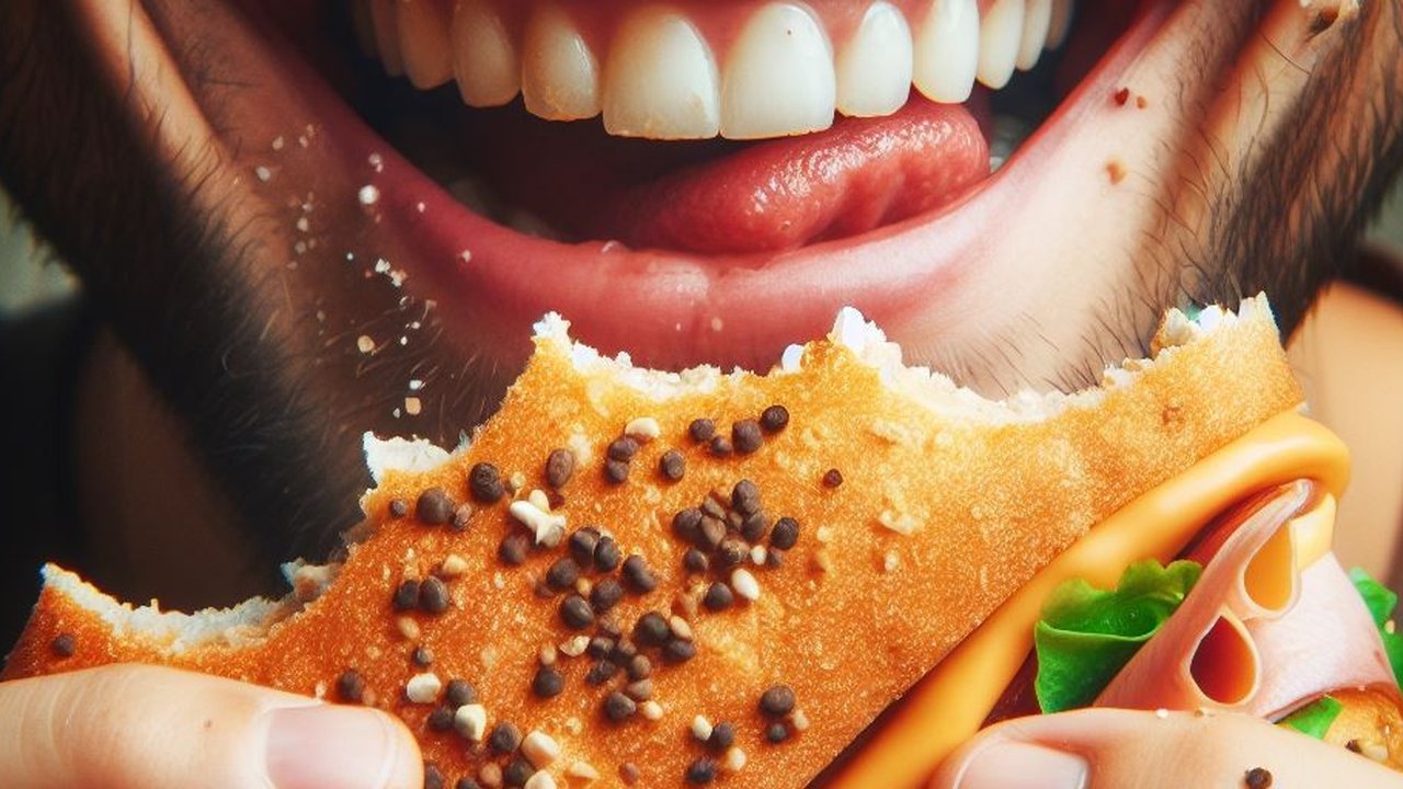 Ilustrasi Makan dan Mengunyah