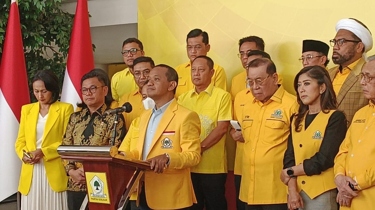 Bahlil di HUT MKGR