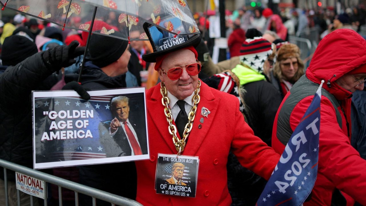 Antusiasme Pendukung Rayakan Donald Trump Kembali Jadi Presiden Amerika Serikat