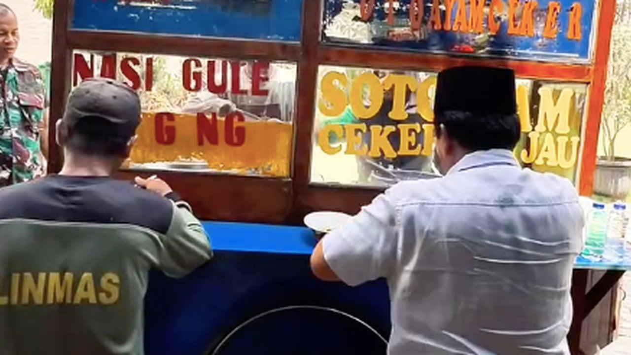 hadi tjahjanto makan soto