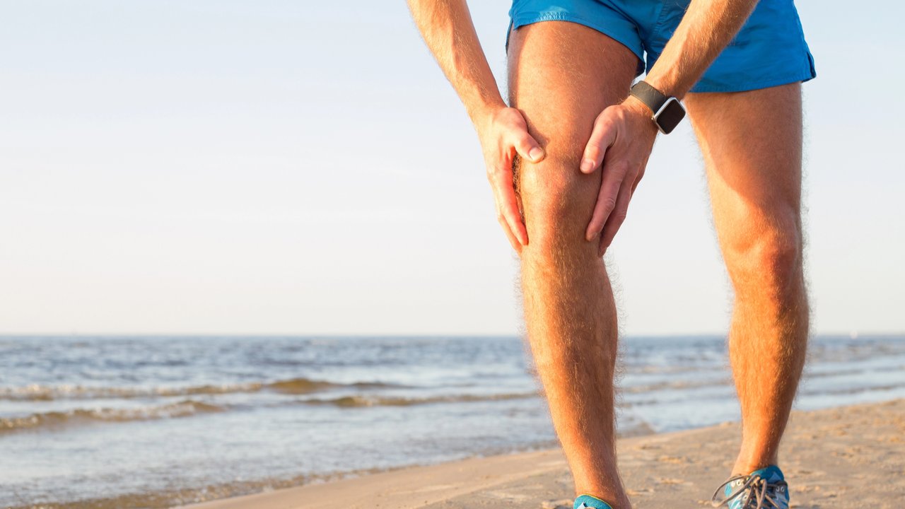 Ilustrasi cedera ACL.